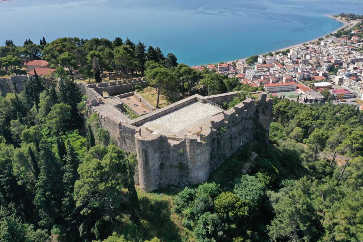 Κάστρο Ναυπάκτου. Μνημείο φρουριακής αρχιτεκτονικής